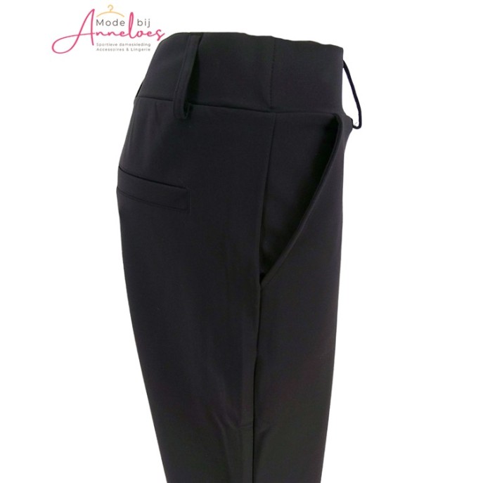 Mi Piace Broek straight bonded travel Navy Mi Piace Broek straight bonded travel Navy